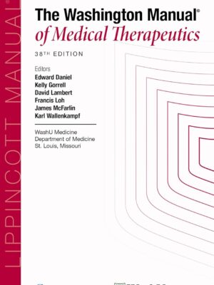 Washington Manual of Medical Therapeutics (38th edition) – eBook PDF